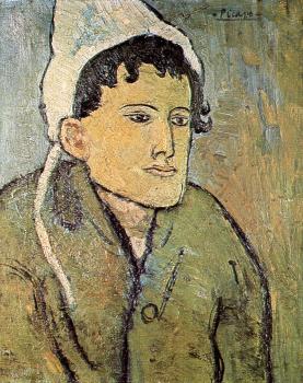 Pablo Picasso : the woman in a bonnet